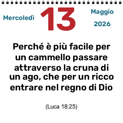 NIENTE È IMPOSSIBILE A DIO