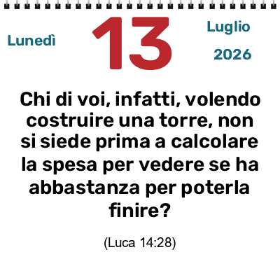 UNA TORRE DA COSTRUIRE