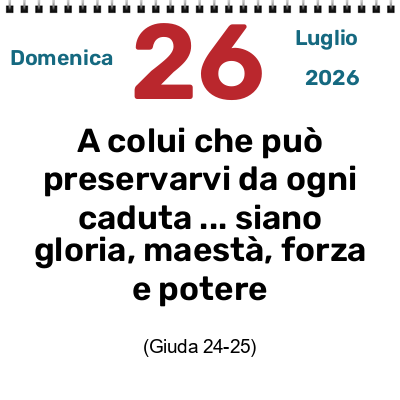DIO PUÒ, TU VUOI?