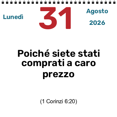 QUAL È IL TUO VALORE?